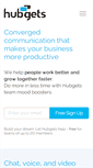 Mobile Screenshot of hubgets.com