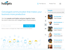 Tablet Screenshot of hubgets.com
